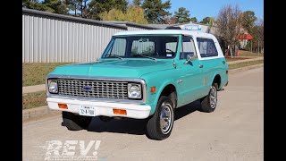 FOR SALE 1972 Chevy K5 Blazer 350CI V8 4X4 [upl. by Neliac]