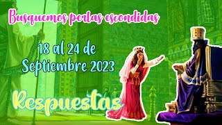 BUSQUEMOS PERLAS ESCONDIDAS 18 AL 24 DE SEPTIEMBRE 2023 ESTER 6 AL 8 [upl. by Kaila]