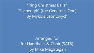 quotRing Christmas Bellsquot for Handbells Handchimes amp Choir SATB [upl. by Einamrej]