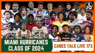 The Miami Hurricanes Class of 2024 Breakdown  CanesTalkLive 173 [upl. by Patrica959]