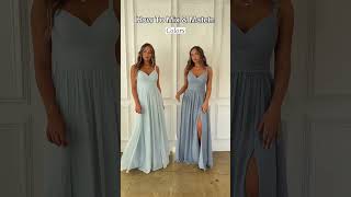 How to Mix n Match Bridesmaids Dress Colors azazie shorts [upl. by Atcliffe623]