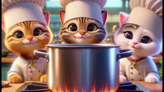 Chef Cats Culinary Chaos in the Kitchen [upl. by Naeruat]