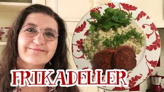 Frikadeller and creamed white cabbage Vegan Seitan [upl. by Irby417]