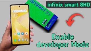 How to on developer option in infinix smart 8HD Enable developer mode turn on developer mode [upl. by Reina]