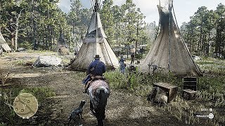 Red Dead Redemption 2 Wapiti Reservation Explore [upl. by Terrell]