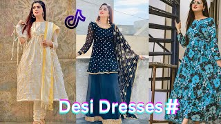 TikTok Dress Compilation Discover the Most Beautiful Dresses That Are Taking Social Media by Storm [upl. by Reyotal]