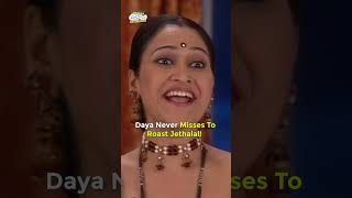 Daya Never Misses to Roast Jethalalfunny tmkoc comedy relatable shorts comedyshorts [upl. by Lerat]