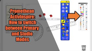 How to switch between Primary and Studio Modes in Activinspire [upl. by Nwotna]