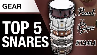 The best Snare Drums of 2019  Playing Sound and Features [upl. by Sylram]