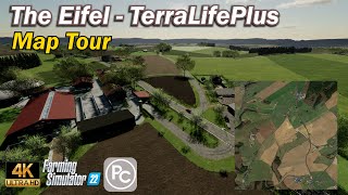 The Eifel  TerraLifePlus  Map Tour  Farming Simulator 22 [upl. by Redna]