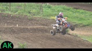 Quad motocross at Landrake moto parc nerr Plymouth UK 21st may 2017 part 3 in full HD [upl. by Nilekcaj822]