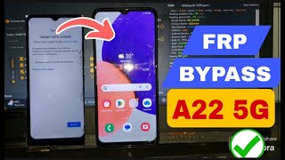 FRP BYPASS SAMSUNG GALAXY A22 5G WITH UNLOCK TOOL 2024 [upl. by Gratt]