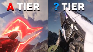 Halo Infinite Weapon Variants Ranked Tier List [upl. by Bernardina]