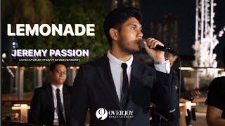 Lemonade  Jeremy Passion Cover By Overjoy Entertainment [upl. by Marisa]