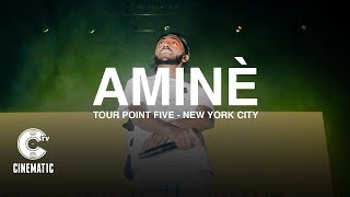 Aminé Performs quotDR WHOEVERquot amp quotCANTUquot Live in New York  CTV Live [upl. by Warwick]