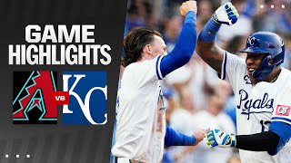 Dbacks vs Royals Game Highlights 72224  MLB Highlights [upl. by Agiaf612]