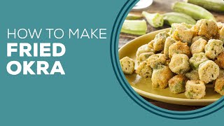 Blast From The Past Fried Okra Recipe [upl. by Nivak969]