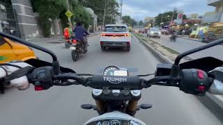 Triumph Scrambler 400 X  Detailed Review  CRA Motorsports [upl. by Anilegna]