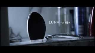 FOREO LUNA for MEN Ensure a Smooth BurnFree Shave [upl. by Hnilym635]