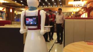 Robot Waiter to Serve Pizza at Restaurant in Multan [upl. by Seabrooke]