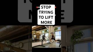 🛑STOP 🛑 trying to lift more fitness [upl. by Newnorb]