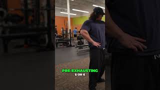 Overhead Extension Secrets Pre Exhaust for Success shorts samsulek gym advice [upl. by Naimed]