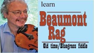 Beaumont Rag Fiddle lesson [upl. by Ettenel]