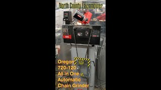 Oregon Automatic 720120 All in One Chain Sharpening [upl. by Gaal]