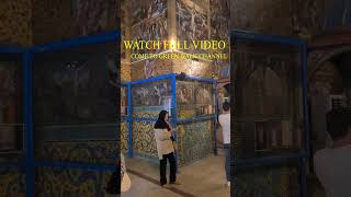 IRAN 2023 ISFAHAN  Walking and Visiting Vank Cathedral and Holy Bethlehem Church walking tourism [upl. by Ovid613]