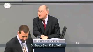 Die RiesterRente ist ein Hohn 01032013 Gregor Gysi DIE LINKE [upl. by Ecinhoj109]