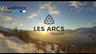 SKI Les Arcs  go pro [upl. by Shaughn114]