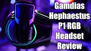 Gamdias Hephaestus P1 RGB Gaming Headset Review [upl. by Suiramaj908]