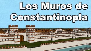 Los Muros de CONSTANTINOPLA  En 17 MINUTOS [upl. by Gnilyarg361]