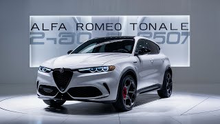 ALFA ROMEO TONALE REVIEW A Masterclass in Design Performance and Technology [upl. by Aenotna302]