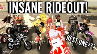 INSANE Rideout On Bike Life Miami 2 Roblox [upl. by Russon921]