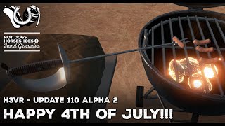 H3VR Early Access Devlog  Surprise Tiny Stupid 4th of July Update [upl. by Oivaf511]