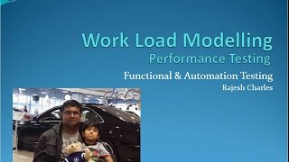 47 Performance Testing WorkLoad Modelling [upl. by Notnirb]