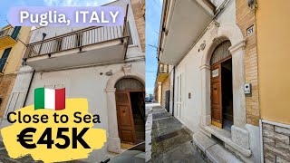 Home for Sale with Terrace and Balcony in Beautiful Village in Puglia Italy Close to Sea [upl. by Anahsahs472]