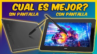 Tabletas para Dibujar Con o sin Pantalla cual es mejor  Review Materiales de Dibujo y Arte [upl. by Leinehtan68]