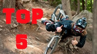 Downhill World Cup Top 5 Crashes [upl. by Newmann574]