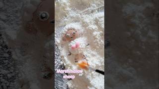 Marshmallow sheep 🐑 marshmallow cute pianki toys yummy handmade [upl. by Notlil]