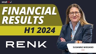 RENK Group AG Financial Results H1 2024  Breaking Records with CEO Susanne Wiegand [upl. by Inimod942]