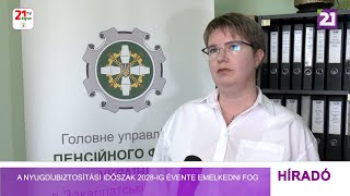 A nyugdíjbiztosítási időszak 2028ig évente emelkedni fog [upl. by Sitoiyanap]