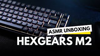 Hexgears M2 ASMR Unboxing amp Sound test [upl. by Brunn]