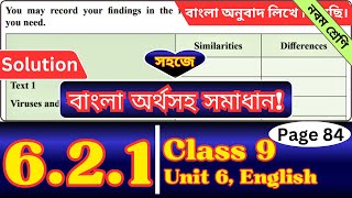 Class 9 English Chapter 621 Page 84  Solution  The Art of Expressing Comparisons 621 P 8284 [upl. by Abad]