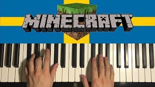 How To Play  Minecraft  Sweden Piano Tutorial Lesson [upl. by Leahpar]