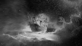 Abandoned Ghost Ship Frozen in Time  Haunting Snowstorm Journey  Cinematic Scene [upl. by Ayoral502]