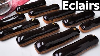 Recette des éclairs au chocolat [upl. by Farica]