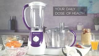 Wonderchef Food Processor with Safety Lock [upl. by Ydnelg]