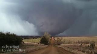 Massive Wedge Tornado in Kansas in 4K Quality [upl. by Aneloc414]